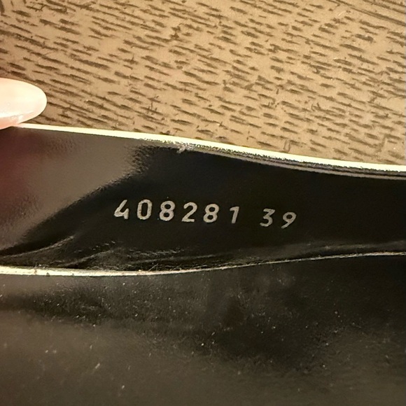 Gucci Horsebit women’s Slingback Flats in silver metallic size 39 US 9 - Picture 5 of 12